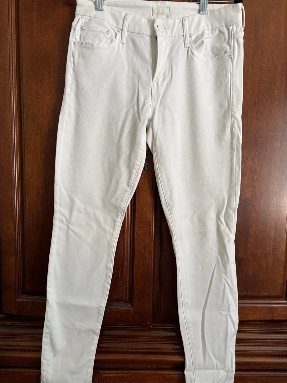 Women White Slim Fit Jeans